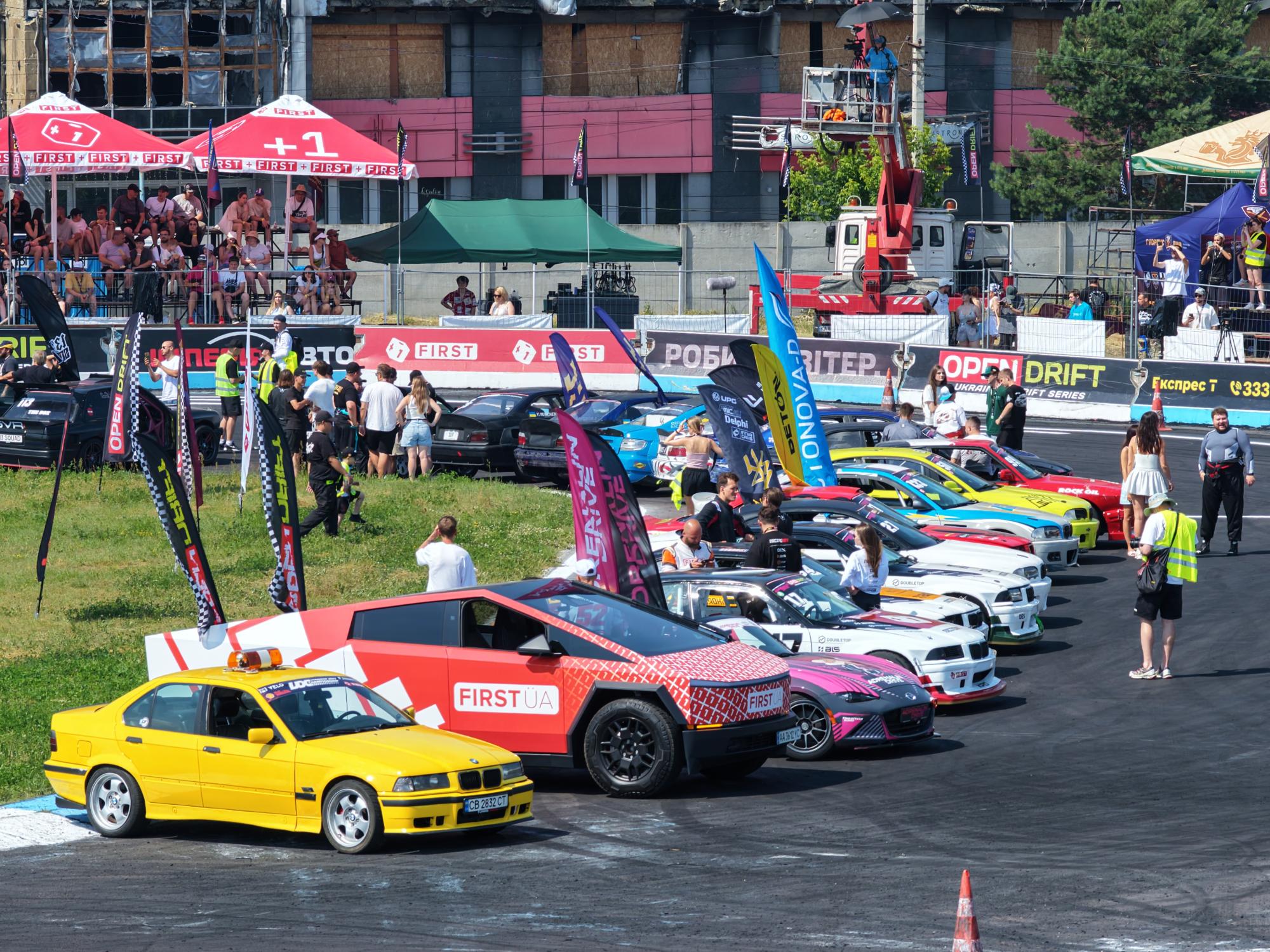 Скорость и дым: как в Киеве прошел 2-й этап Open Drift UA